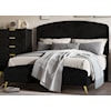 New Classic Furniture Kailani California King Bed Upholstered