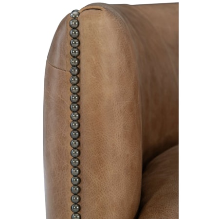 Palazzo Leather Swivel Chair