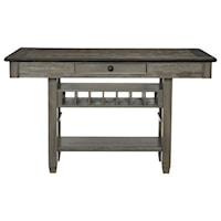 Casual Country Counter Height Table