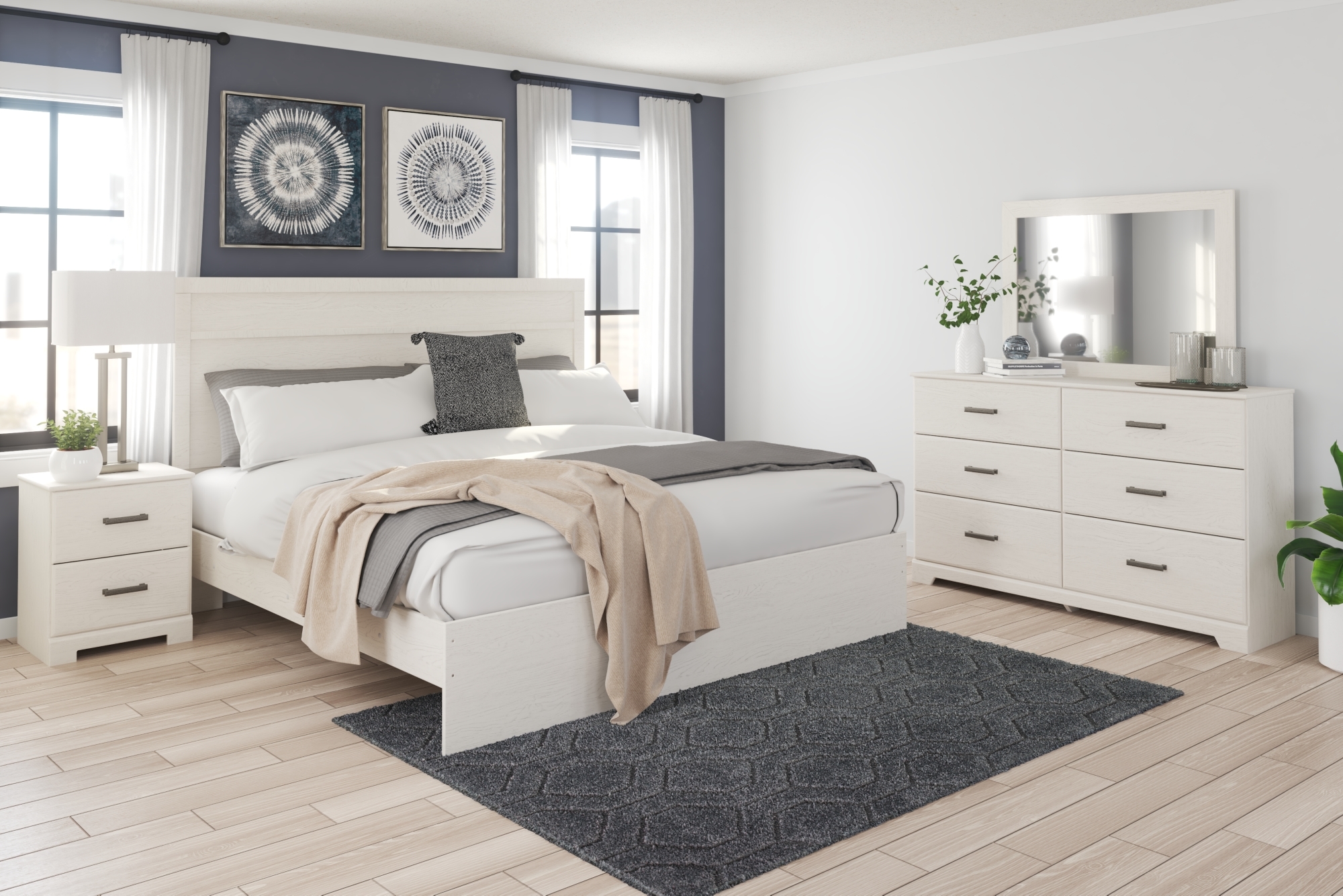 Signature Design by Ashley Stelsie King Panel Bed