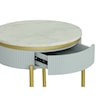 Progressive Furniture Deco District Round Cocktail Table