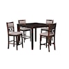 New Classic Gia Counter Table with 4 Chairs Set