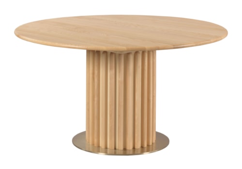 Transitional Round Dining Table