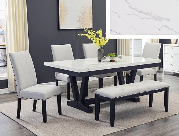 Crown Mark Varley Upholstered Side Chair