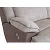 Franklin 681 Broderick Dual Power Reclining Console Loveseat