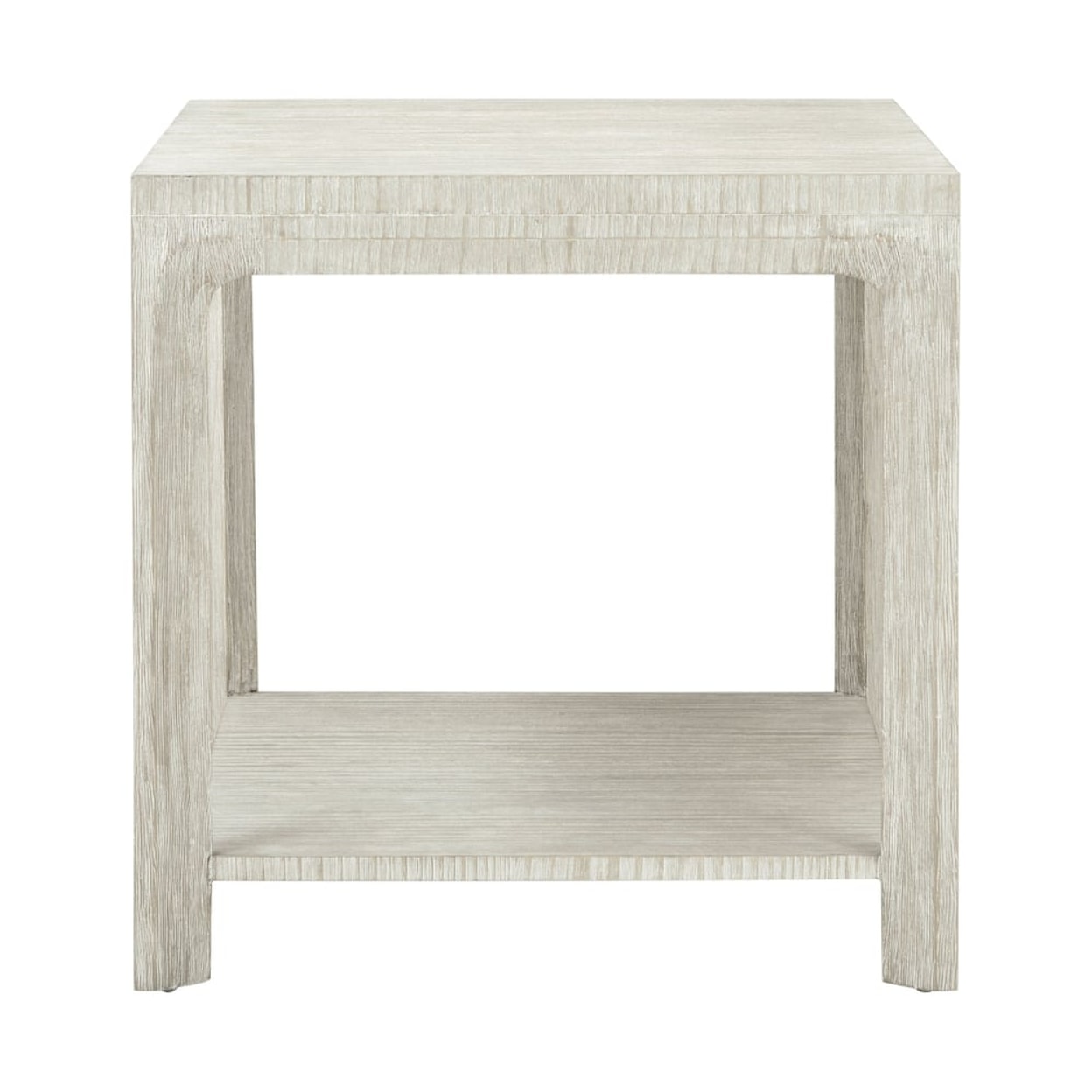 Theodore Alexander Breeze Side Table with Shelving