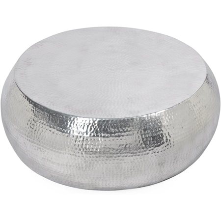 Round Aluminum Coffee Table