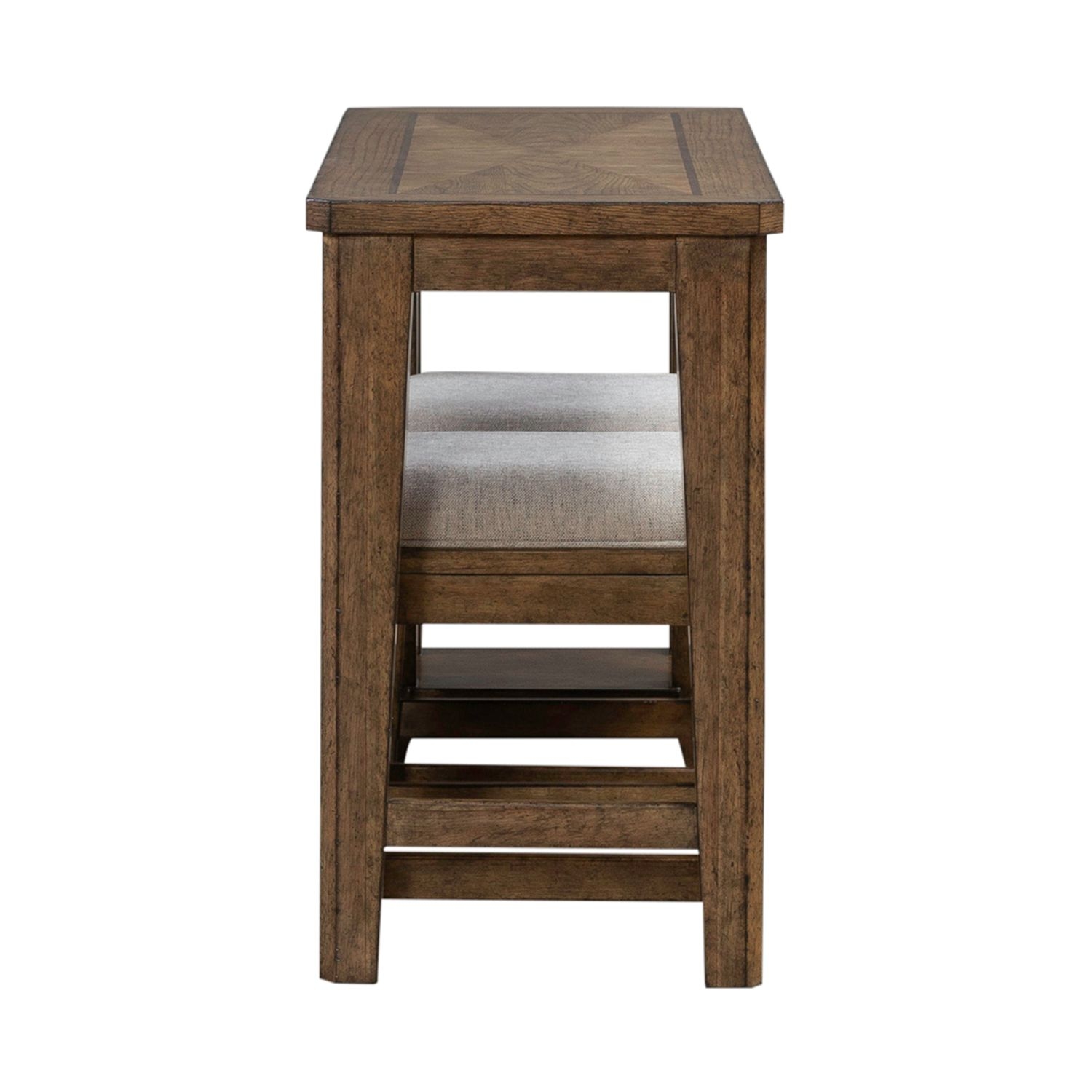 Rectangular Console Table with Stools
