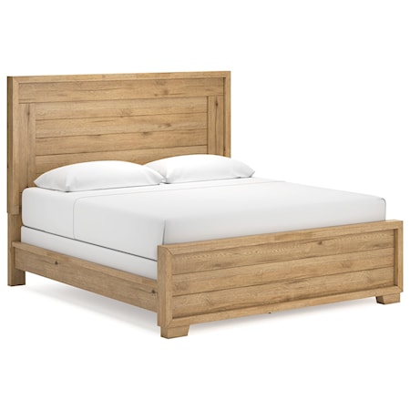 King Panel Bed