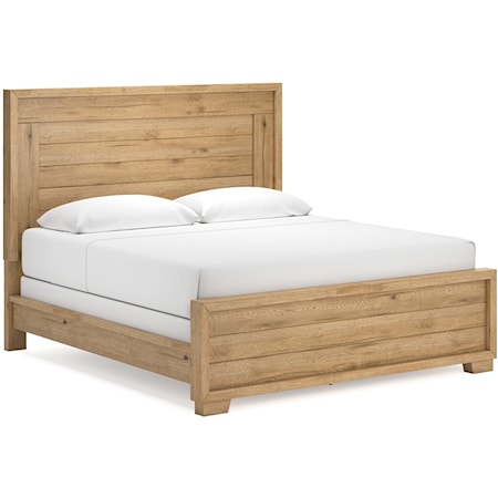 King Panel Bed