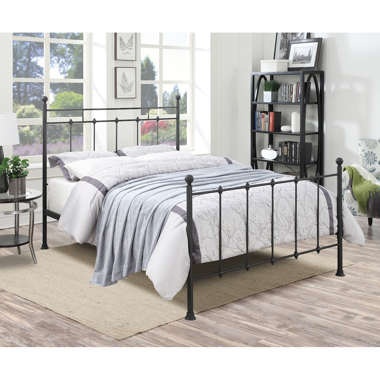 Accentrics Home Fashion Beds Twin Metal Bed