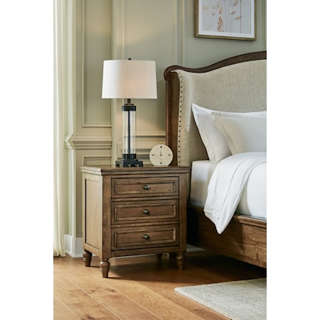 3-Drawer Nightstand