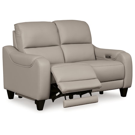 Pwr Rec Loveseat/Adj Headrest