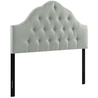 Queen Upholstered Fabric Headboard