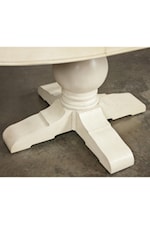 Riverside Furniture Aberdeen Cocktail Table with Block Feet