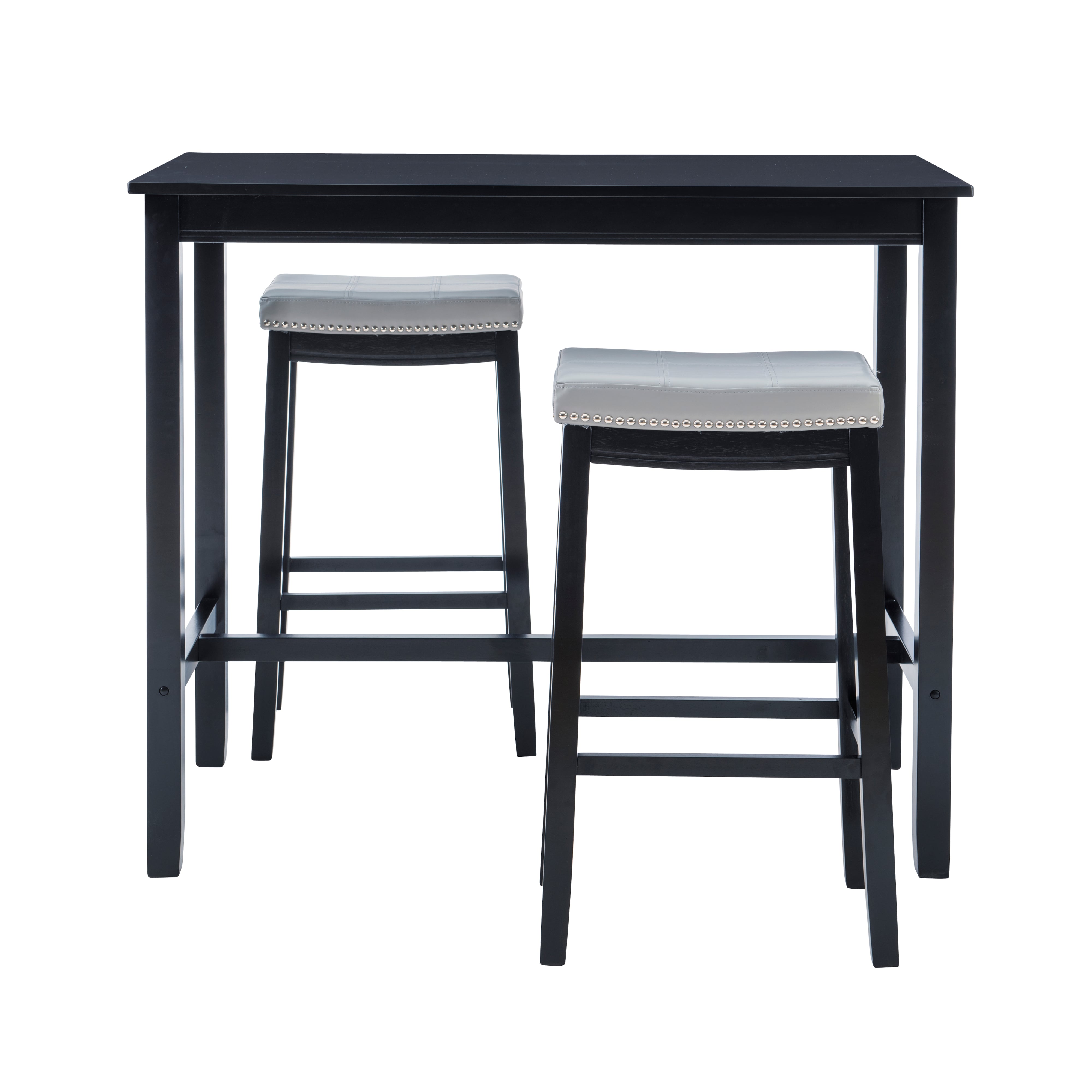 3-Piece Upholstered Bar Set