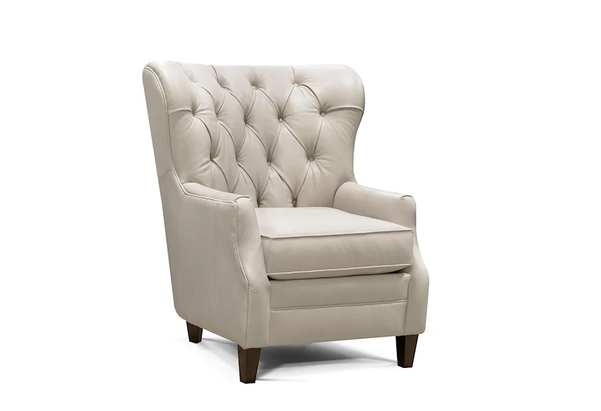 1180AL Series Wing Back Chair  by England at Westrich Furniture & Appliances