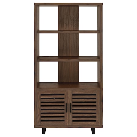 3-shelf Cabinet Bookcase