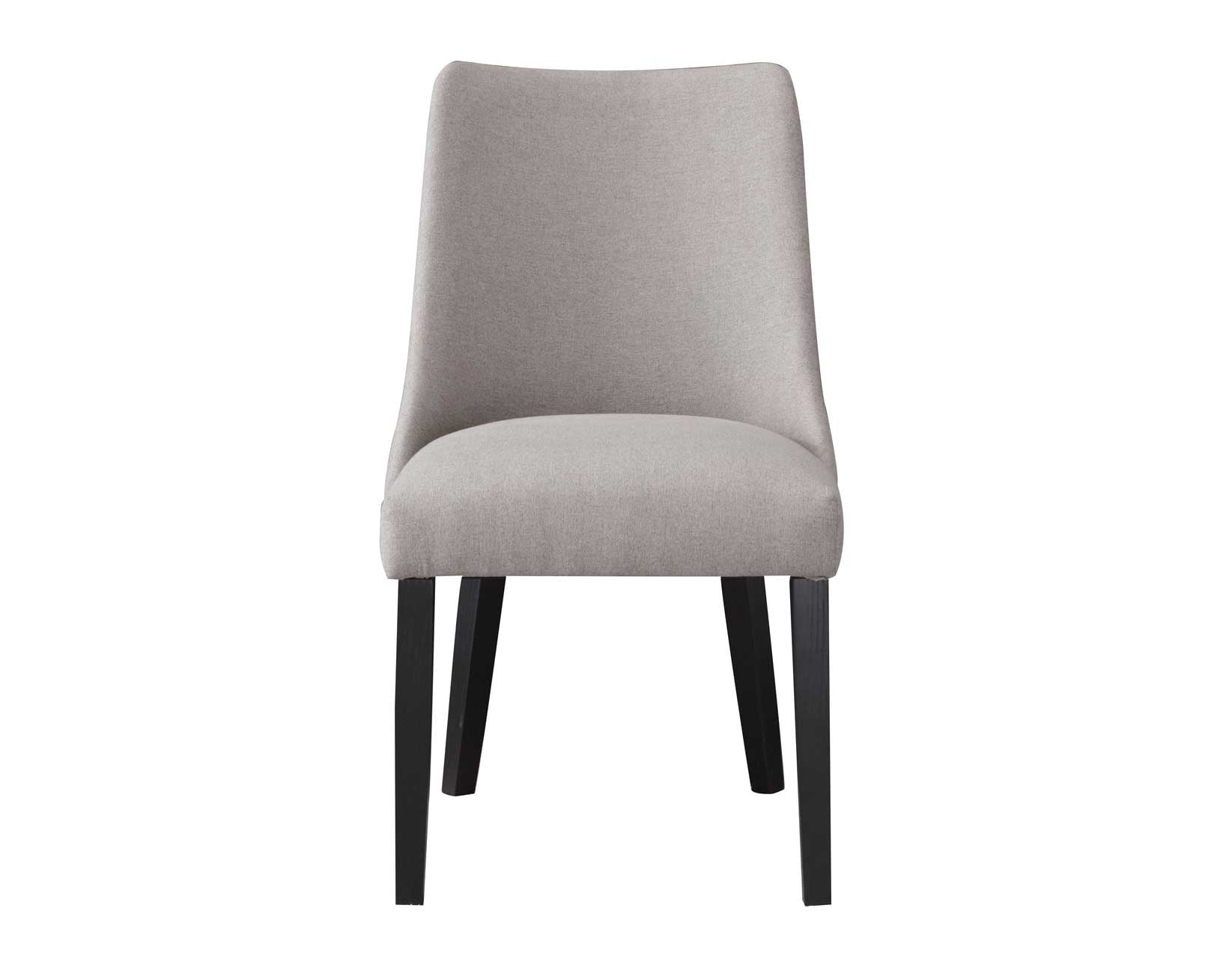 Steve Silver Xena Upholstered Side Chair in Gray
