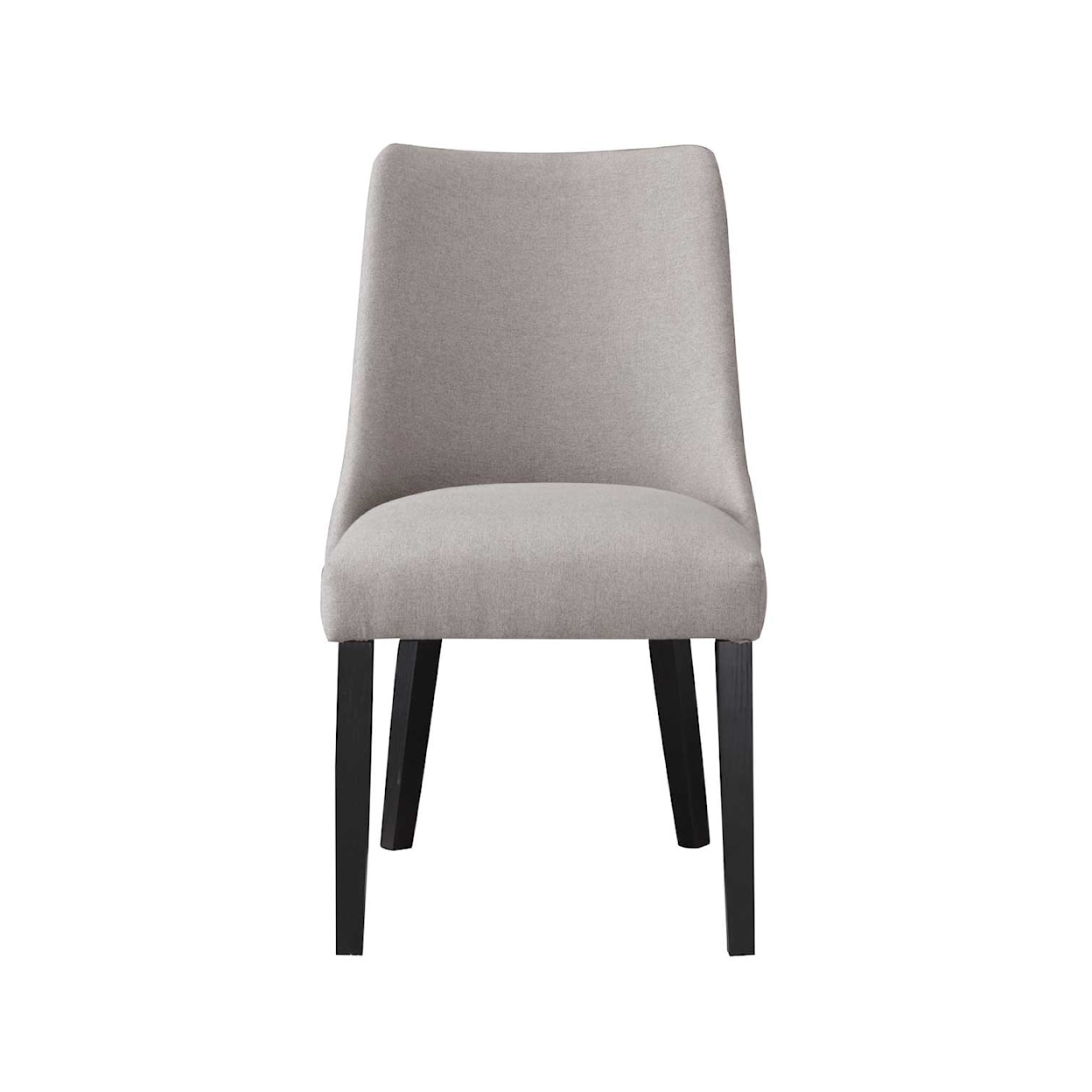 Prime Xena Upholstered Side Chair in Gray