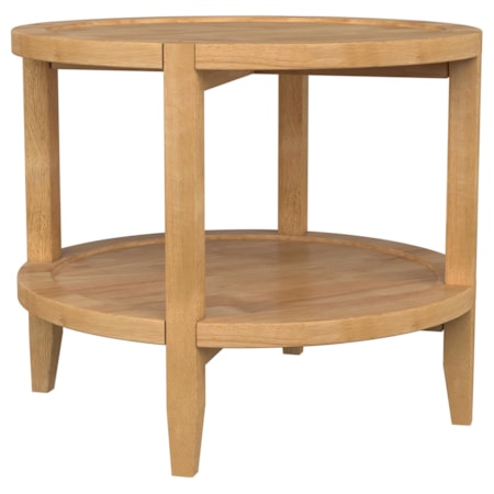 Camillo Side End Table Maple