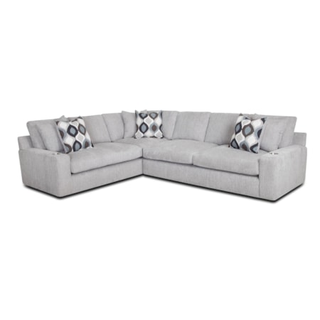2-Piece Sectional Sofa