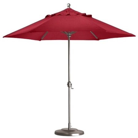 8.5' Aluminum 1-pc. Oct. Crank-Lift Umbrella
