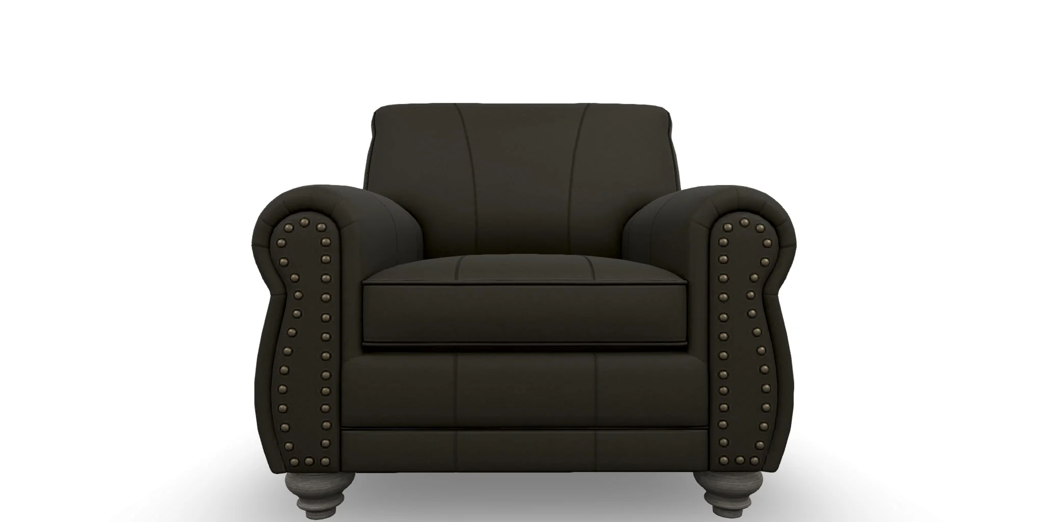 Best Home Furnishings Noble C64RLU 72606L Traditional Leather Chair