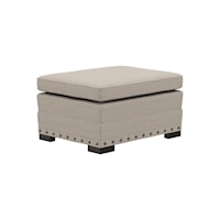 Cantor Fabric Ottoman