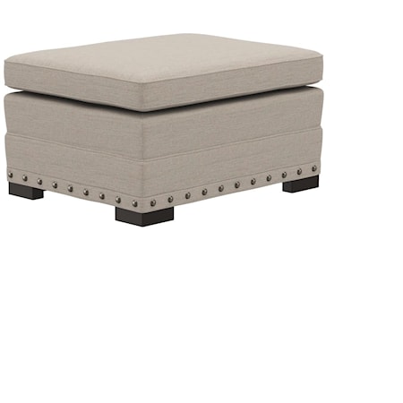 Cantor Fabric Ottoman