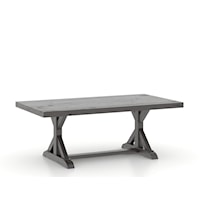 Rustic Customizable Rectangular Dining Table