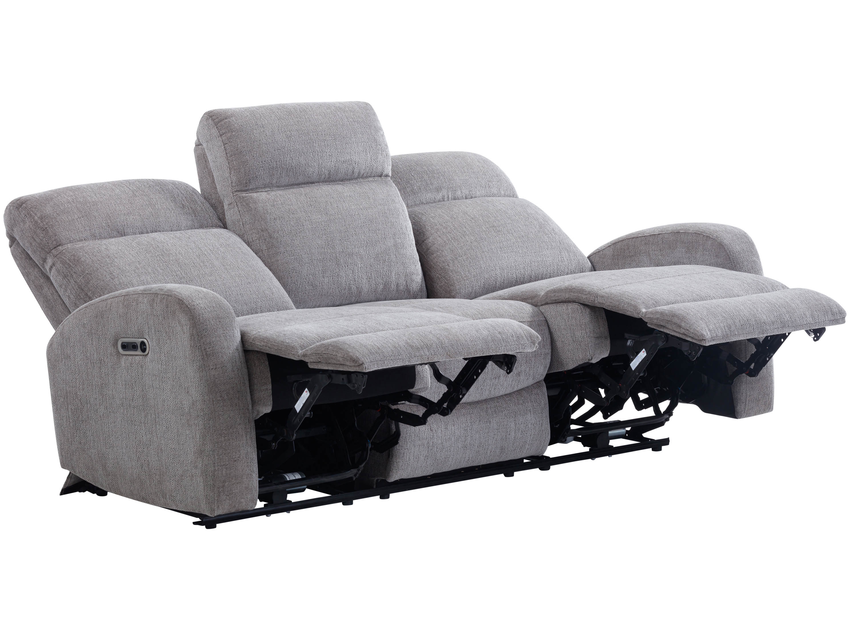 Power Reclining Sofa and Loveseat Set