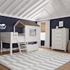 Westwood Design Lodge Series Complete Bed w/ Ladder and Fencing