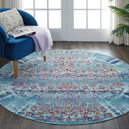 6&apos; Round  Rug