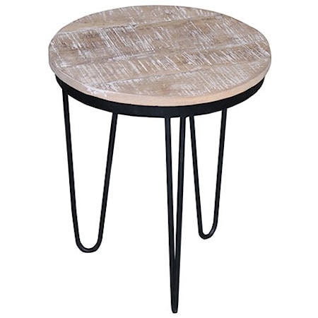 Transitional End Table