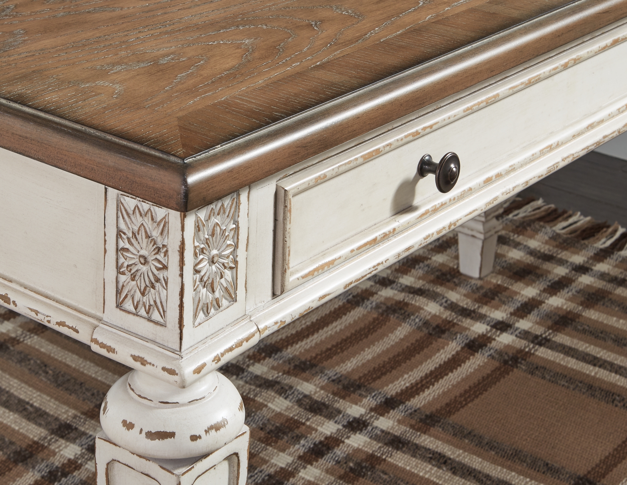 Signature Design by Ashley Realyn 2-Piece Home Office Desk