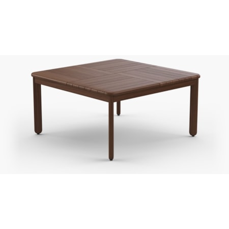 35″ Square Ipe Coffee Table