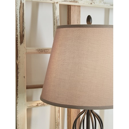 Metal Table Lamp (Set of 2)