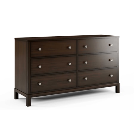 6-Drawer Double Dresser