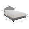 Accentrics Home Fashion Beds King Upholstered Bed