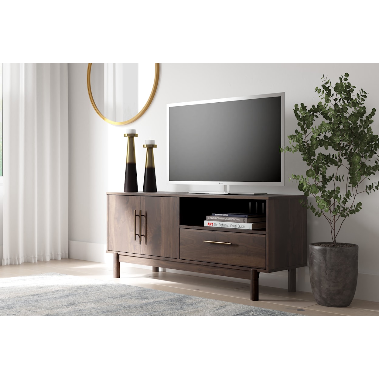 Ashley Furniture Signature Design Calverson Medium TV Stand