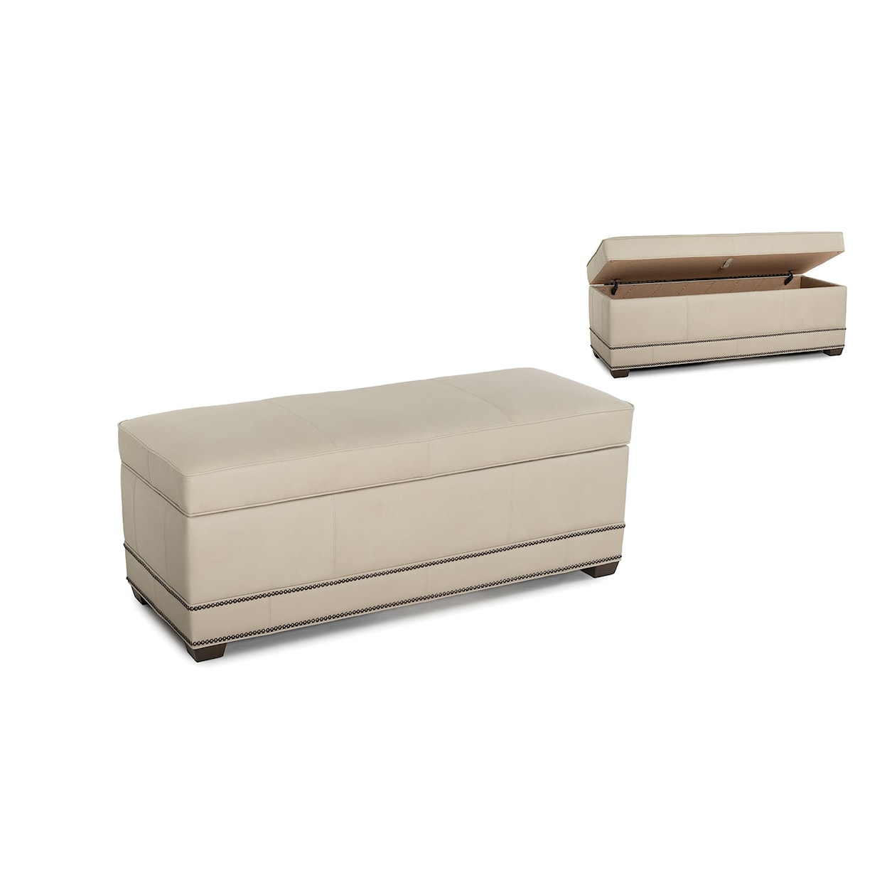 Smith Brothers 885 Storage Ottoman