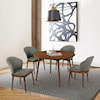 Armen Living Arcadia/Juno 5-Piece Dining Set