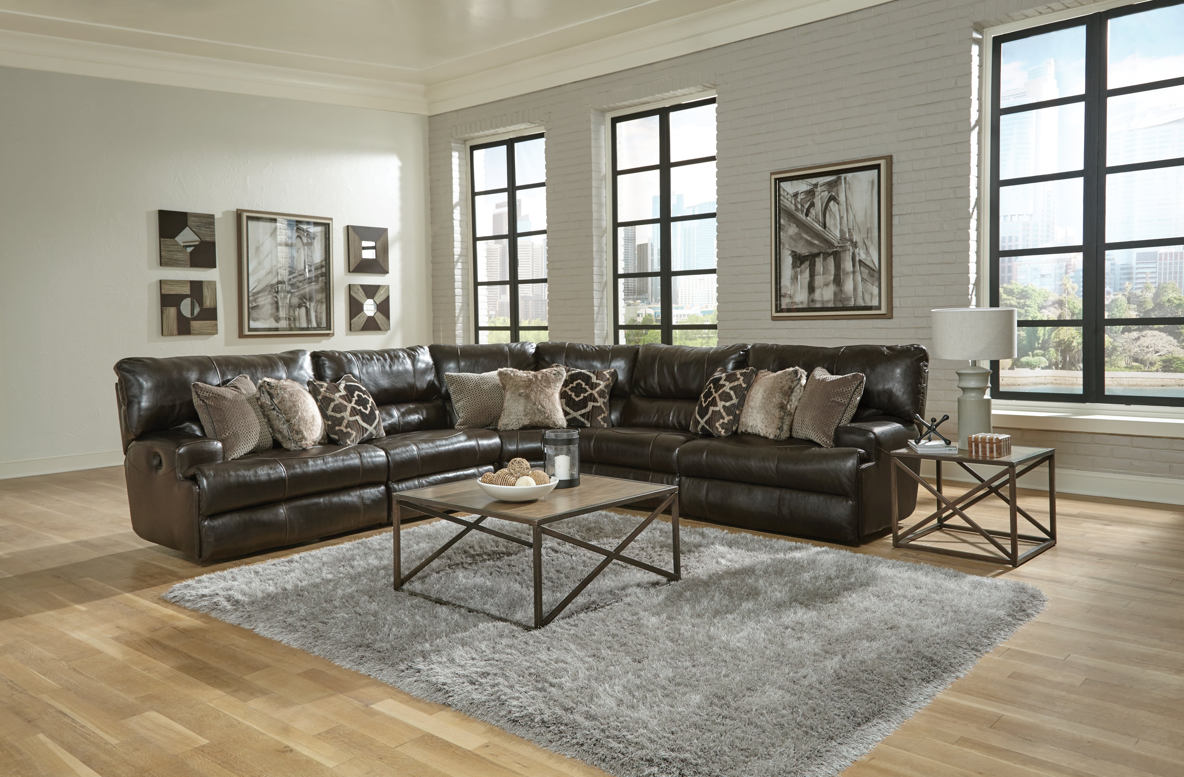 5-Piece Reclining Sectional Sofa