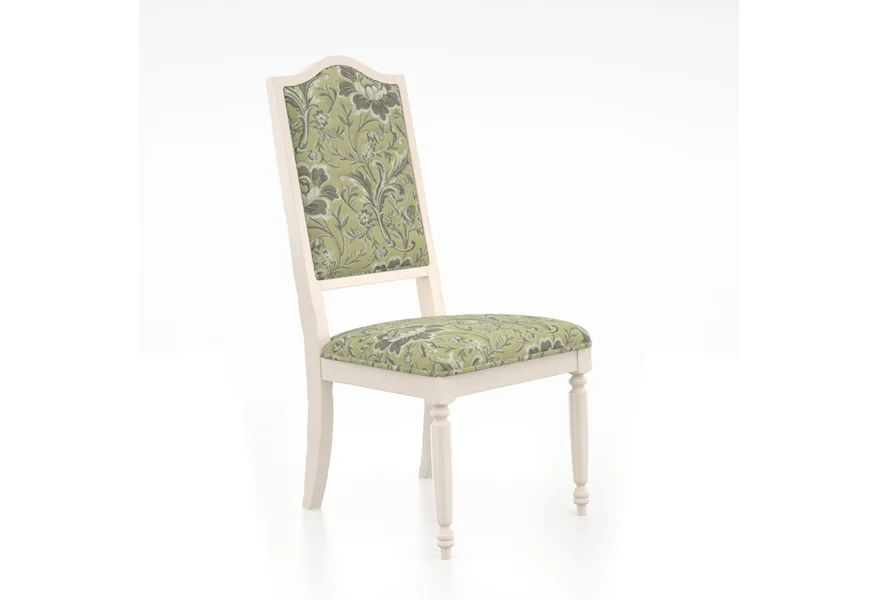 Core - Custom Dining Customizable Upholstered Side Chair by Canadel at Dinette Depot