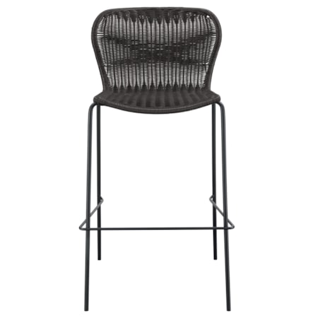 Mckinley Faux Rattan Bar Chair