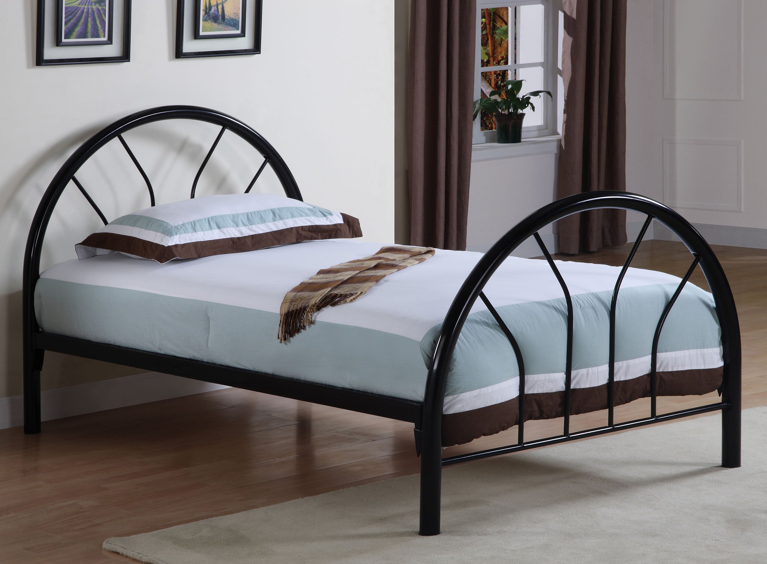 Marjorie Twin Open Frame Bed