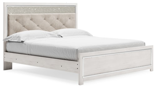 King Panel Bed