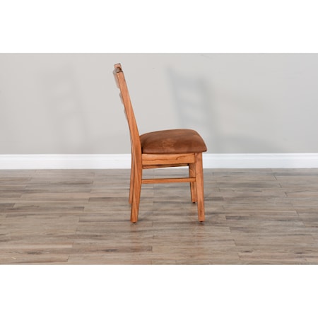 Ladderback Chair with Cushion Seat