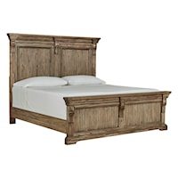 California King Panel Bed